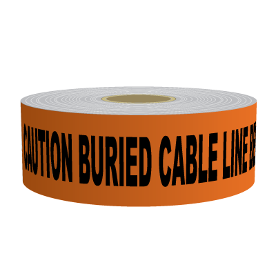 Customizable & Standard Underground Warning Tape