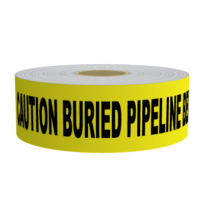 Customizable & Standard Underground Warning Tape