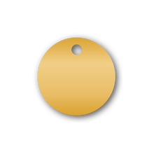 Load image into Gallery viewer, Customizable Stamped Brass Valve Tags
